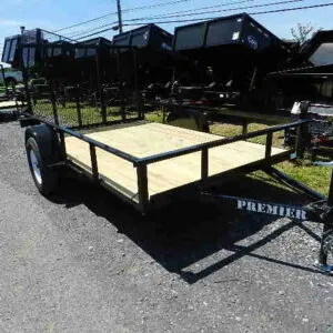 Premier 6 x 10 Landscape Utility Trailer – Ramp Gate