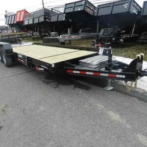 CAM Superline 7 x 20 Equipment Trailer – Split-Tilt