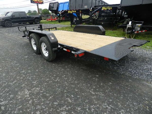 Big Tex 7 x 16 Full-Tilt Equipment Trailer – Removable Fenders - Image 3