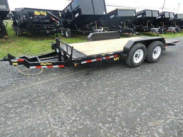 Big Tex 7 x 16 Full-Tilt Equipment Trailer – Removable Fenders - Image 2