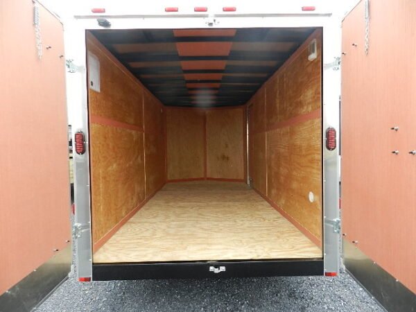 Homesteader 7 x 16 V-Nose Enclosed Cargo Trailer – Barn Doors - Image 3