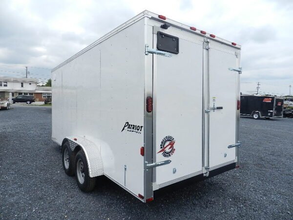 Homesteader 7 x 16 V-Nose Enclosed Cargo Trailer – Barn Doors - Image 5