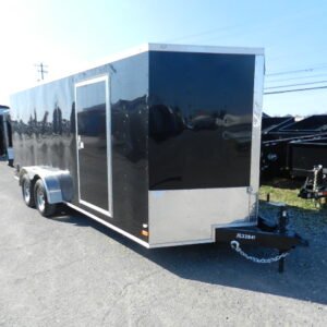 Covered Wagon 7 x 18 Enclosed Cargo Trailer – 6″ Added Height