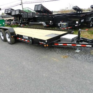 CAM Superline 7 x 20 Equipment Trailer – Powered Tilt-Deck