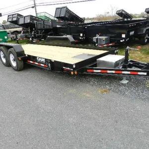 CAM Superline 7 x 20 Equipment Trailer – Powered Tilt-Deck