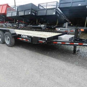 CAM Superline 7 x 18 Gravity Tilt Equipment Trailer – Heavy Equipment