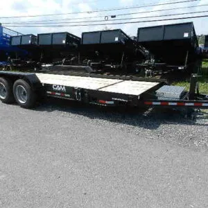CAM Superline 7 x 19 Equipment Trailer – Split-Tilt