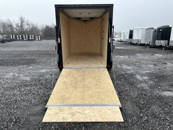 ATC 6 x 10 Aluminum Enclosed Cargo Trailer – Black Trim - Image 3