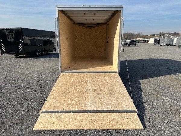 ATC 7 x 14 Enclosed Aluminum V-Nose Trailer – Aluminum Wheels - Image 3