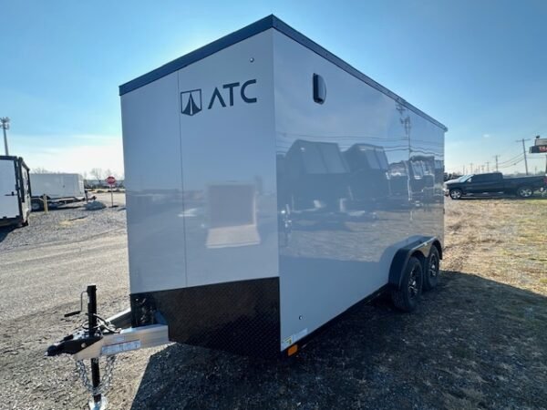 ATC 7.5 x 14 Aluminum Enclosed Cargo Trailer – Rear Spoiler - Image 4