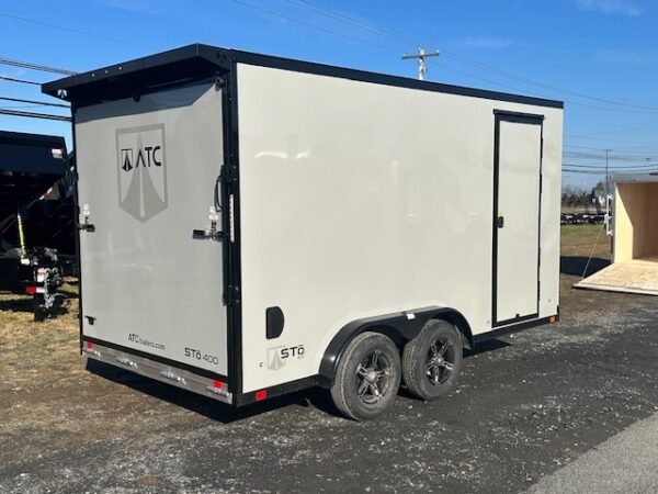ATC 7.5 x 14 Aluminum Enclosed Cargo Trailer – Rear Spoiler - Image 7