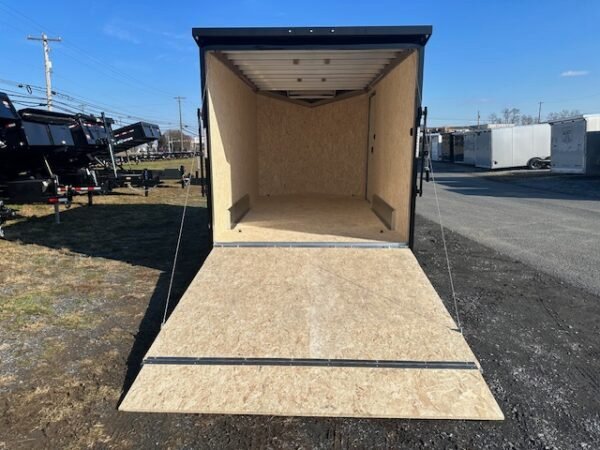 ATC 7.5 x 14 Aluminum Enclosed Cargo Trailer – Rear Spoiler - Image 3