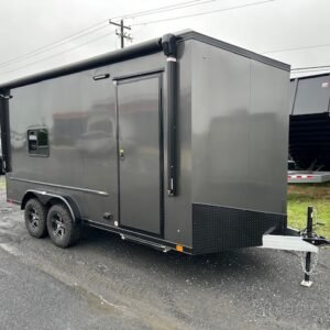 ATC 7.5 x 16 Aluminum Enclosed Trailer – Adventure Package