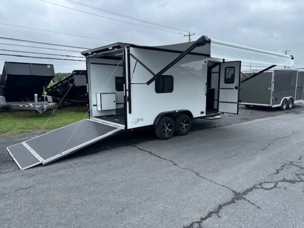 ATC 7.5 x 16 Aluminum Cargo Trailer – Adventure Package - Image 11