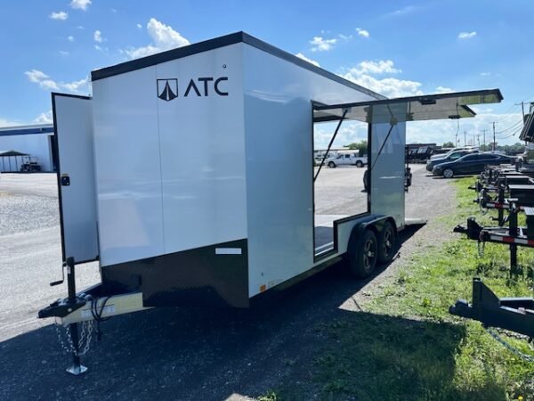ATC 7.5 x 16 Aluminum Enclosed Cargo Trailer – Escape Door - Image 12