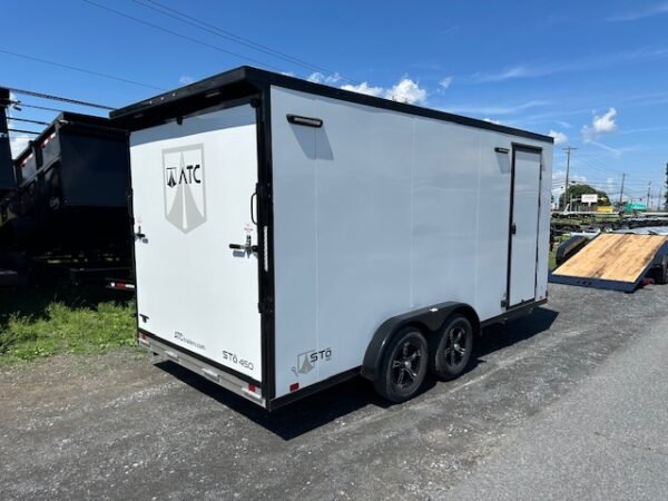 ATC 7.5 x 16 Aluminum Enclosed Cargo Trailer – Escape Door - Image 5