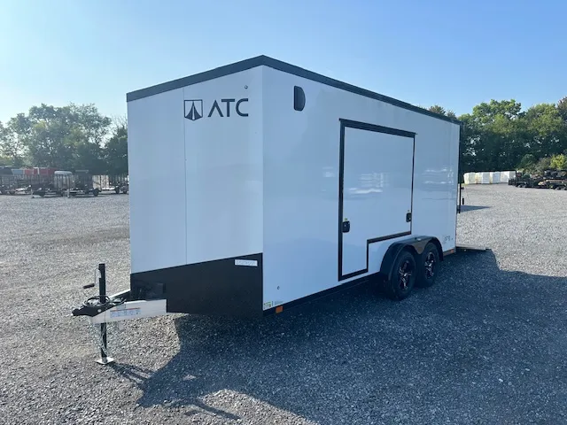 ATC 7.5 x 16 Aluminum Enclosed Trailer – UTV Escape Door - Image 4