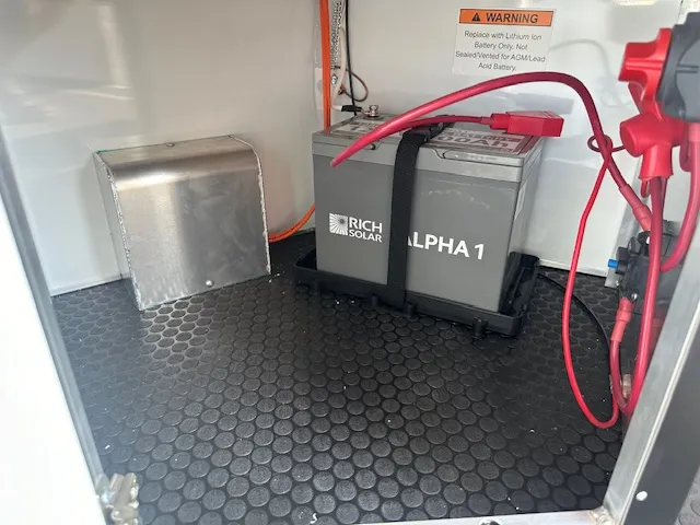 ATC 7.5 x 16 Aluminum Enclosed Trailer – UTV Escape Door - Image 12