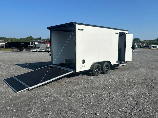ATC 7.5 x 16 Aluminum Enclosed Trailer – UTV Escape Door - Image 5