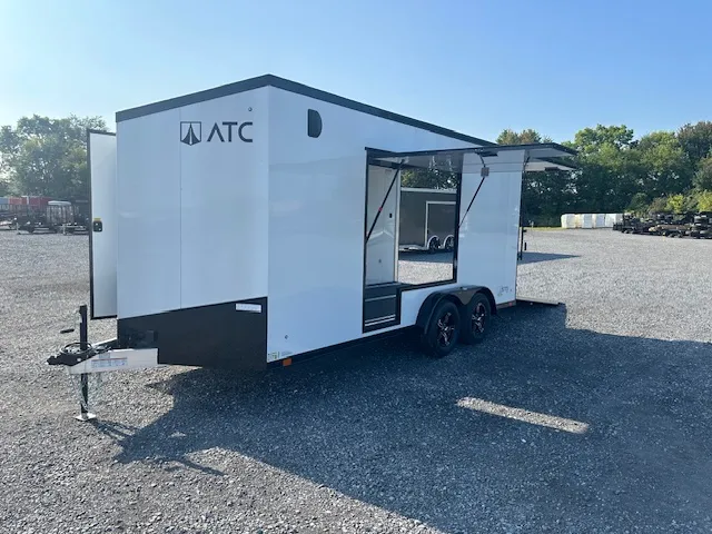 ATC 7.5 x 16 Aluminum Enclosed Trailer – UTV Escape Door - Image 8
