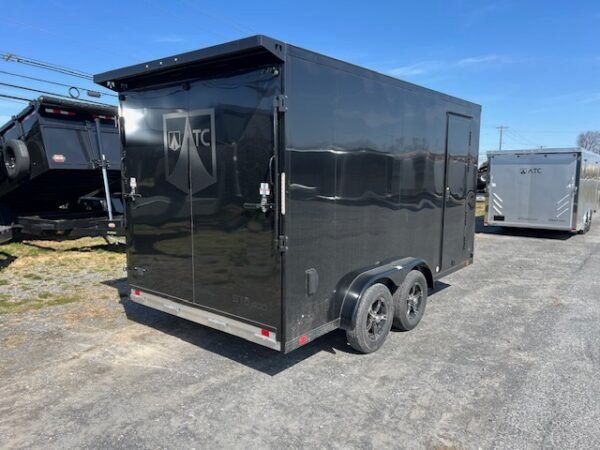 ATC 7.5 x 14 Aluminum Enclosed Cargo Trailer – Rear Spoiler - Image 12
