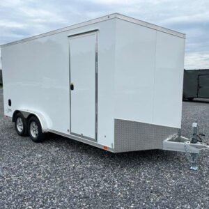 ATC 7.5 x 16 Aluminum Enclosed Cargo Trailer – Ramp Door