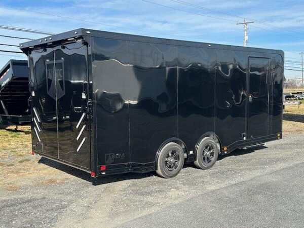 ATC 8.5 x 20 Aluminum Enclosed Car Trailer – Black Trim - Image 5