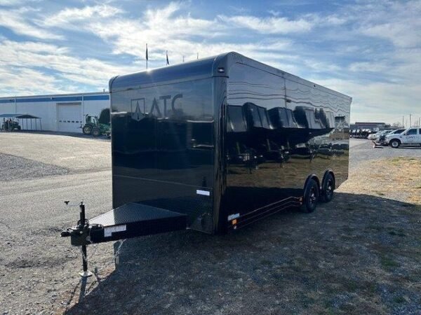 ATC 8.5 x 20 Aluminum Enclosed Car Trailer – Black Trim - Image 4