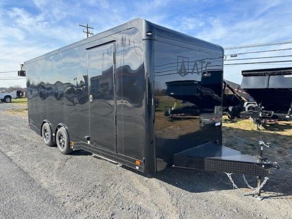 ATC 8.5 x 20 Aluminum Enclosed Car Trailer – Black Trim