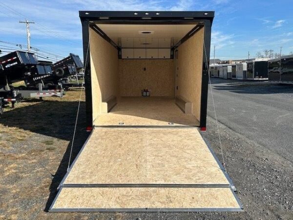 ATC 8.5 x 20 Aluminum Enclosed Car Trailer – Black Trim - Image 3