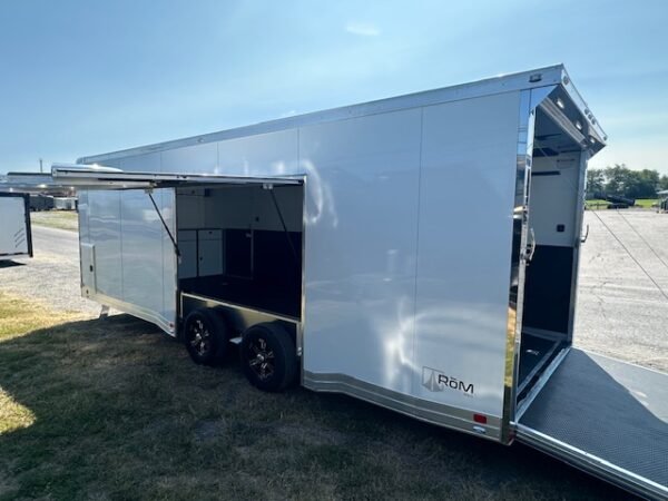 ATC 8.5 x 24 Aluminum Enclosed Car Trailer – ROM 550 - Image 7