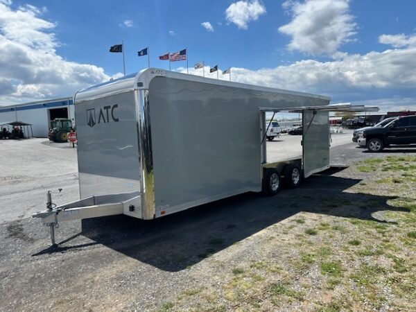 ATC ROM300 8.5 x 24 Enclosed Aluminum Car Trailer - Image 8