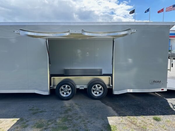 ATC ROM300 8.5 x 24 Enclosed Aluminum Car Trailer - Image 12