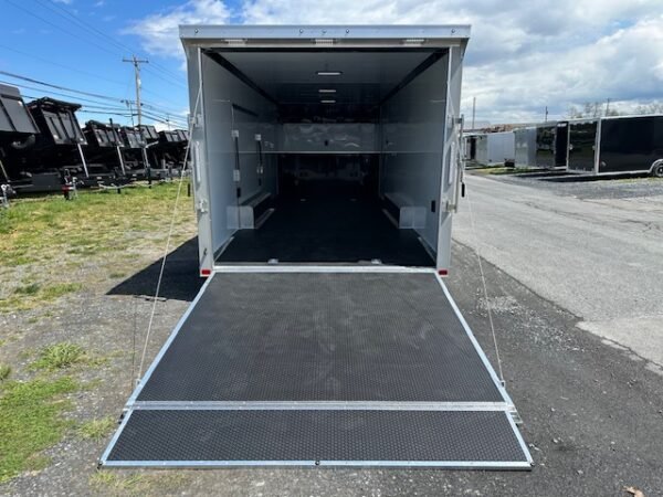 ATC ROM300 8.5 x 24 Enclosed Aluminum Car Trailer - Image 3