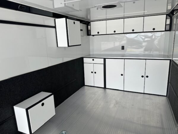 ATC 8.5 x 28 Aluminum Enclosed Car Trailer – ROM 550 - Image 9
