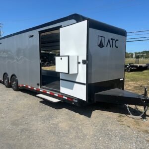 ATC ROM 550 Aluminum 8.5 x 28 Enclosed Car Trailer