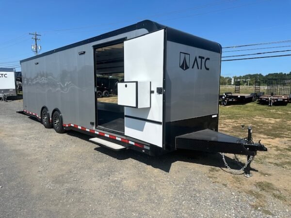 ATC ROM 550 Aluminum 8.5 x 28 Enclosed Car Trailer