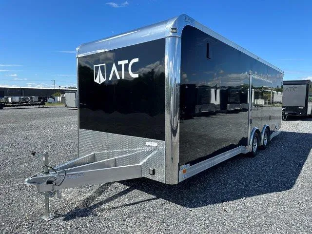 ATC 8.5 x 24 Aluminum Enclosed Car Trailer – Finished Interior - Image 4