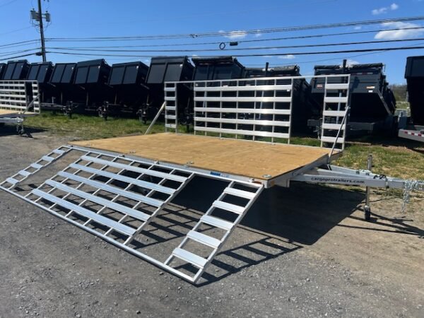 Cargo Pro 8 x 14 Aluminum ATV Trailer – 4′ Aluminum Ramps - Image 7