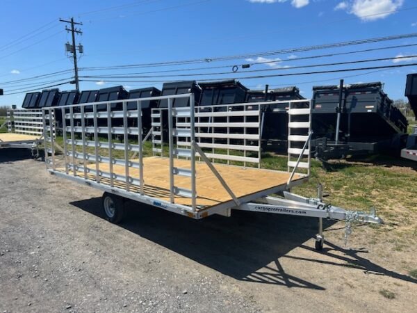 Cargo Pro 8 x 14 Aluminum ATV Trailer – 4′ Aluminum Ramps
