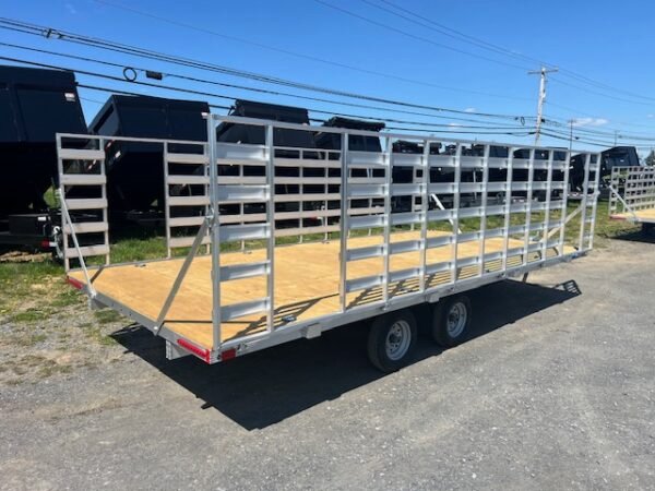 Cargo Pro 8 x 18 Aluminum ATV Trailer – 4′ Aluminum Ramps - Image 5