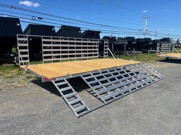 Cargo Pro 8 x 18 Aluminum ATV Trailer – 4′ Aluminum Ramps - Image 8