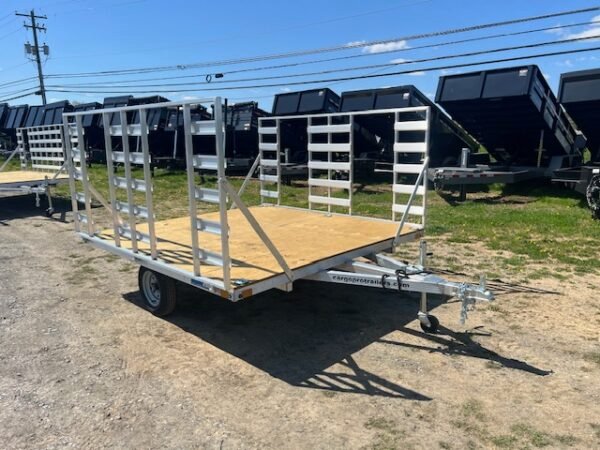 Cargo Pro 8 x 9 Aluminum ATV Trailer – 4′ Aluminum Ramps