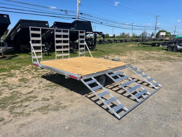 Cargo Pro 8 x 9 Aluminum ATV Trailer – 4′ Aluminum Ramps - Image 3