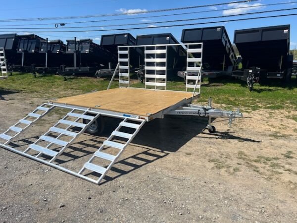 Cargo Pro 8 x 9 Aluminum ATV Trailer – 4′ Aluminum Ramps - Image 5