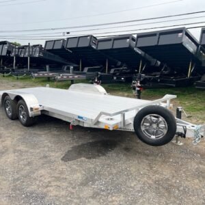Cargo Pro 7 x 20 Open Aluminum Car Hauler – Gravity Tilt Trailer