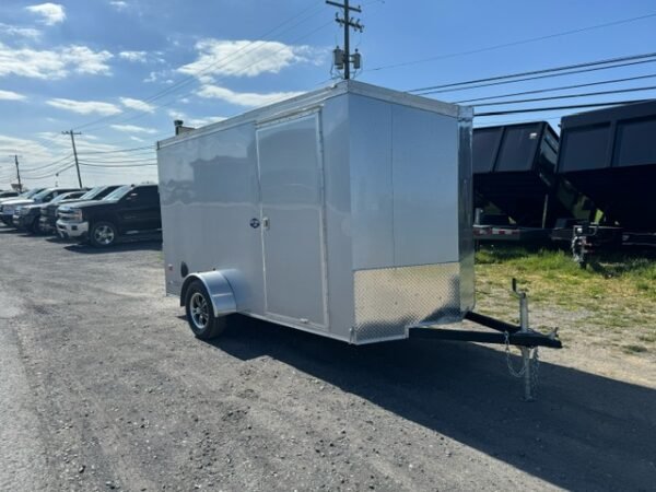 American Hauler 6 x 12 Enclosed V-Nose Cargo Trailer - Image 4