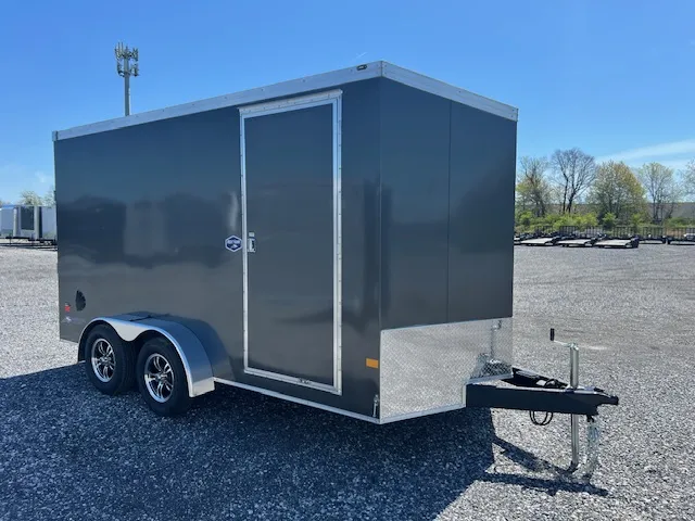 American Hauler 7 x 14 Enclosed V-Nose Cargo Trailer