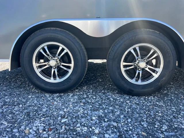 American Hauler 7 x 14 Enclosed V-Nose Cargo Trailer - Image 8