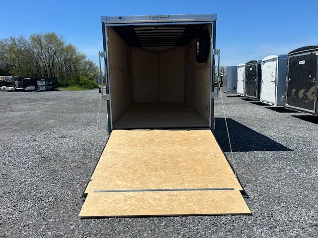 American Hauler 7 x 14 Enclosed V-Nose Cargo Trailer - Image 3